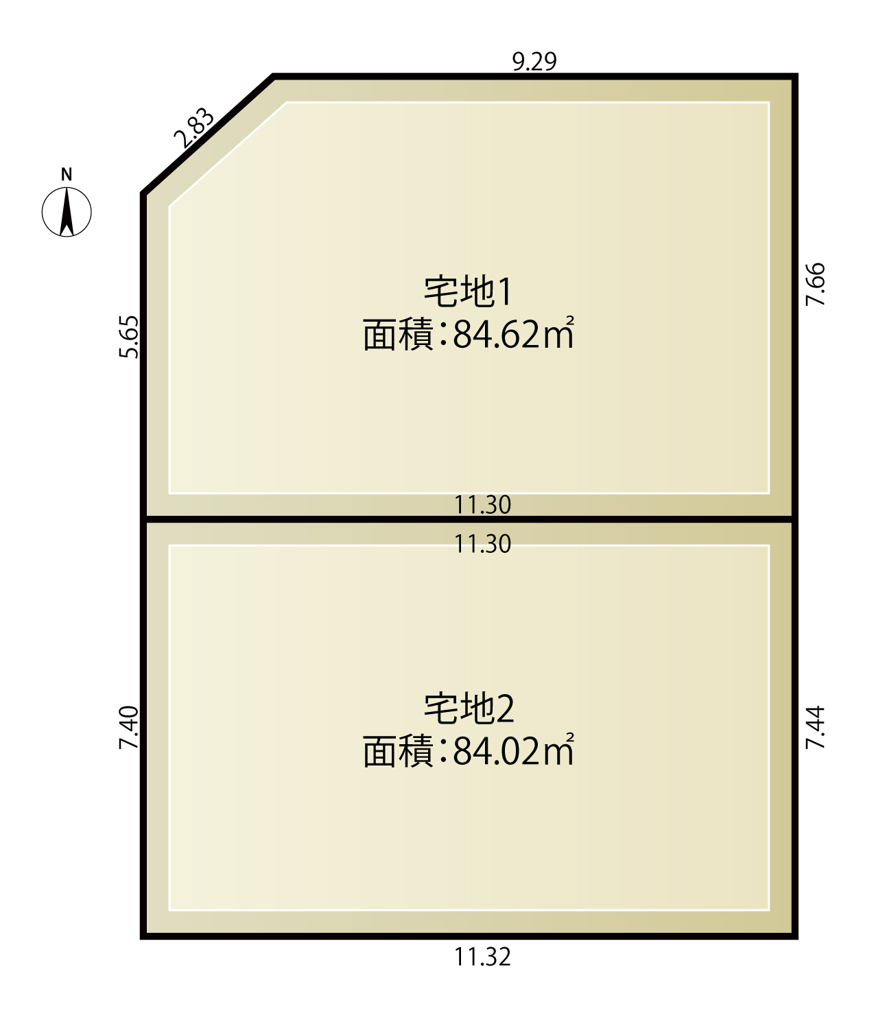 区画図